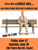 Export Garage Sale Fri & Sat, June 27 & 28, 9